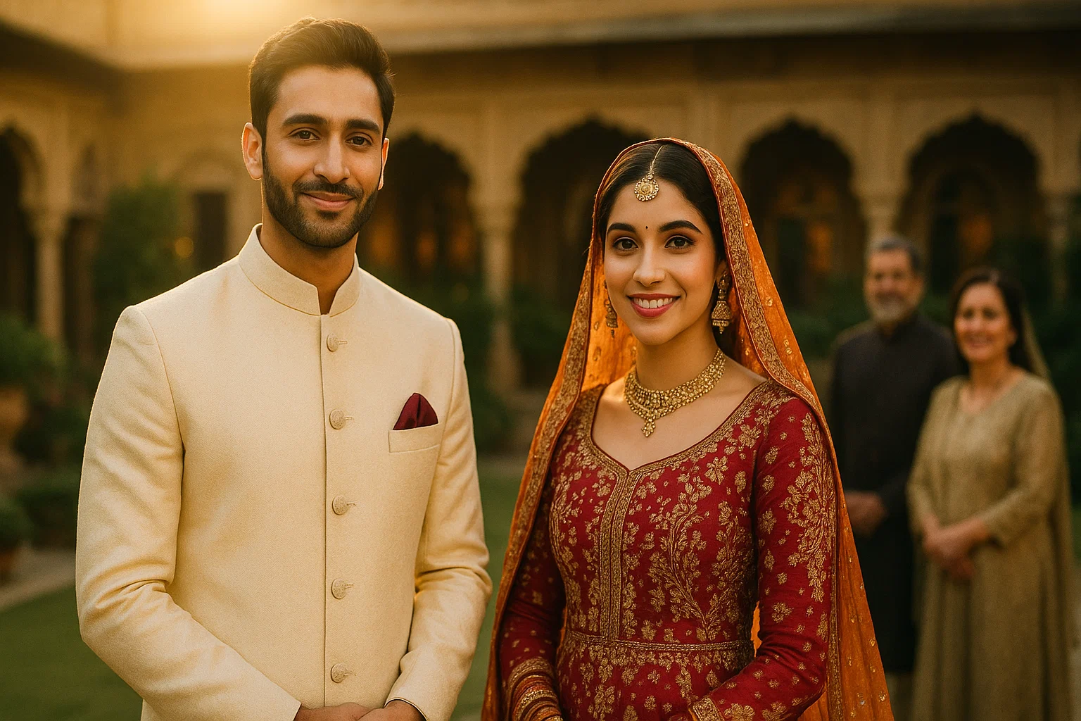Elite Pakistani couple