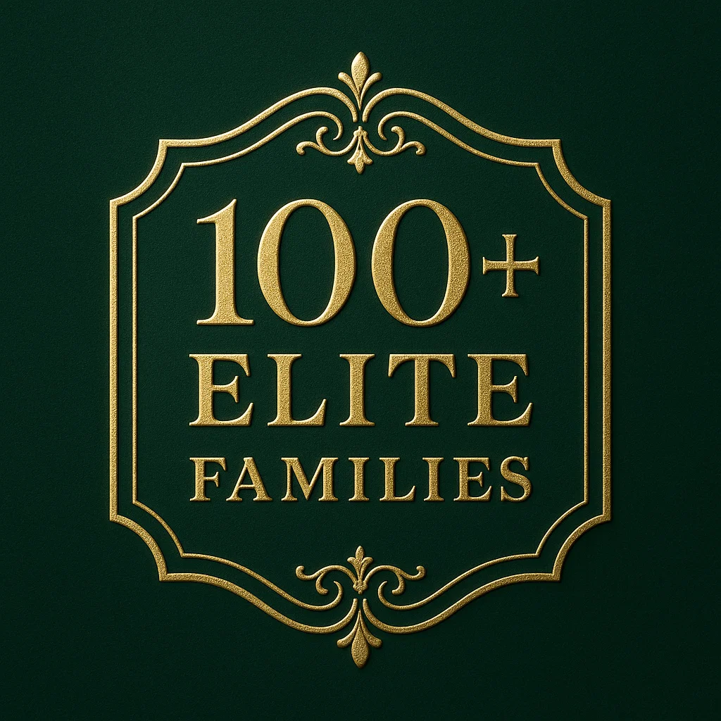 100+ Elite Families